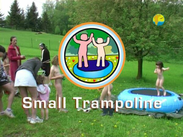 Small Trampoline - family naturism video Small Trampoline - family naturism video