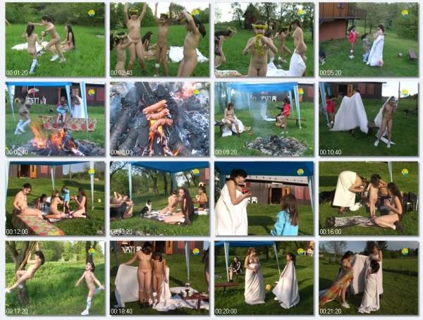 Family naturism video - With Mum at the Cottage Family naturism video - With Mum at the Cottage