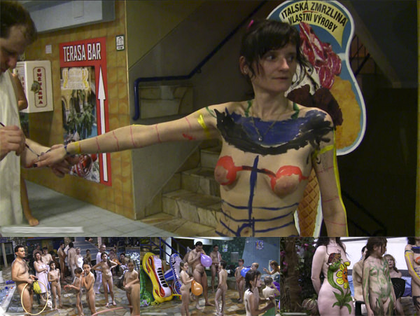 Carnival of nudists in the pool (Purenudism HD video) Carnival of nudists in the pool (Purenudism HD video)