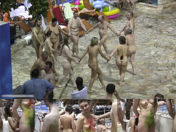 The company of nudists in the pool (Purenudism Video HD) The company of nudists in the pool (Purenudism Video HD)