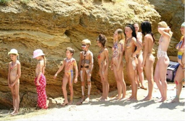 Nudism in style bodyart Nudism in style bodyart