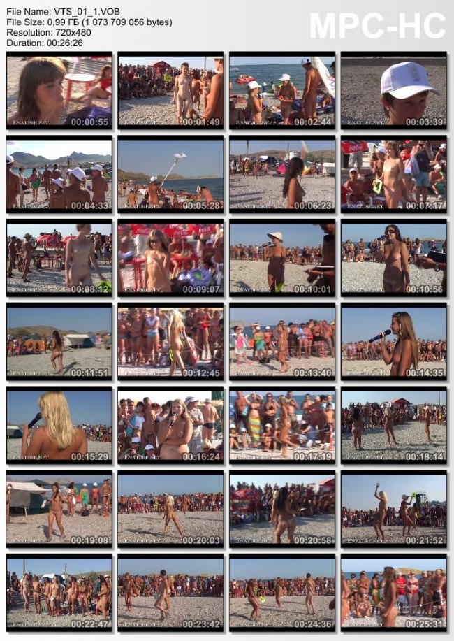 Nudism to Koktebel Ukraine - Family Beach Pageant part2